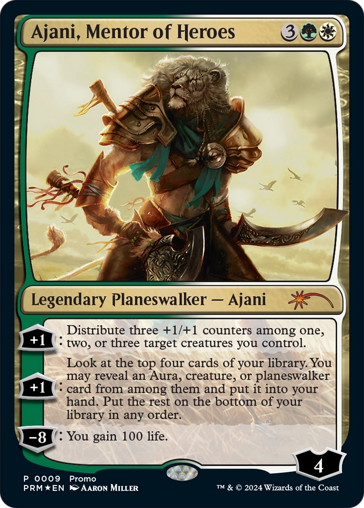 Ajani, Mentor of Heroes Card Image