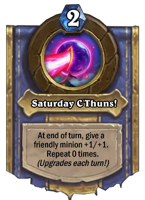 Saturday C'Thuns! Card Image