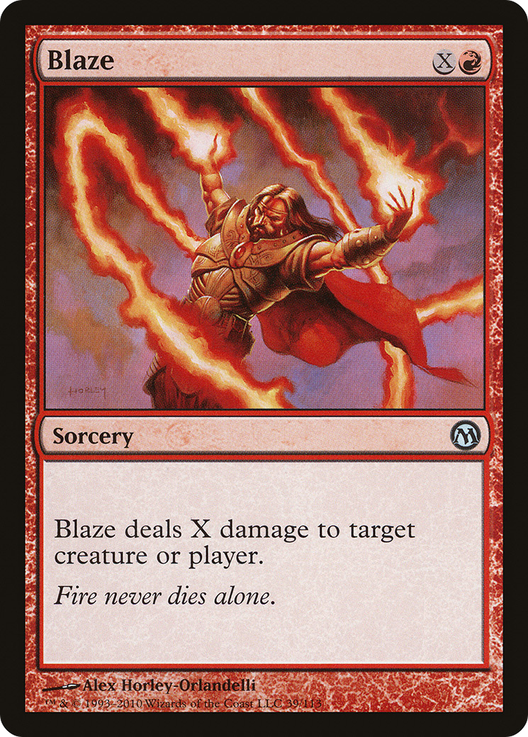 Blaze Card Image