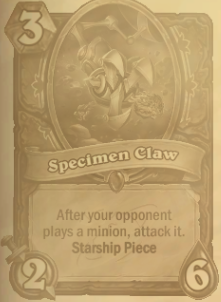 Specimen Claw Card Image