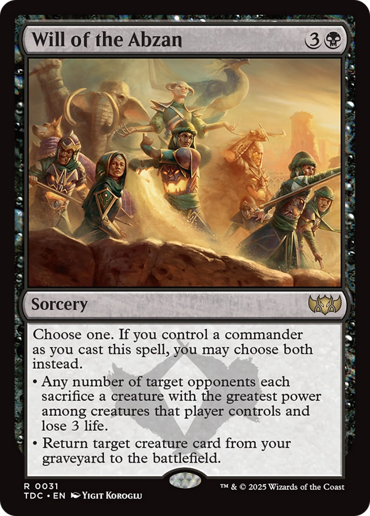 Will of the Abzan Card Image