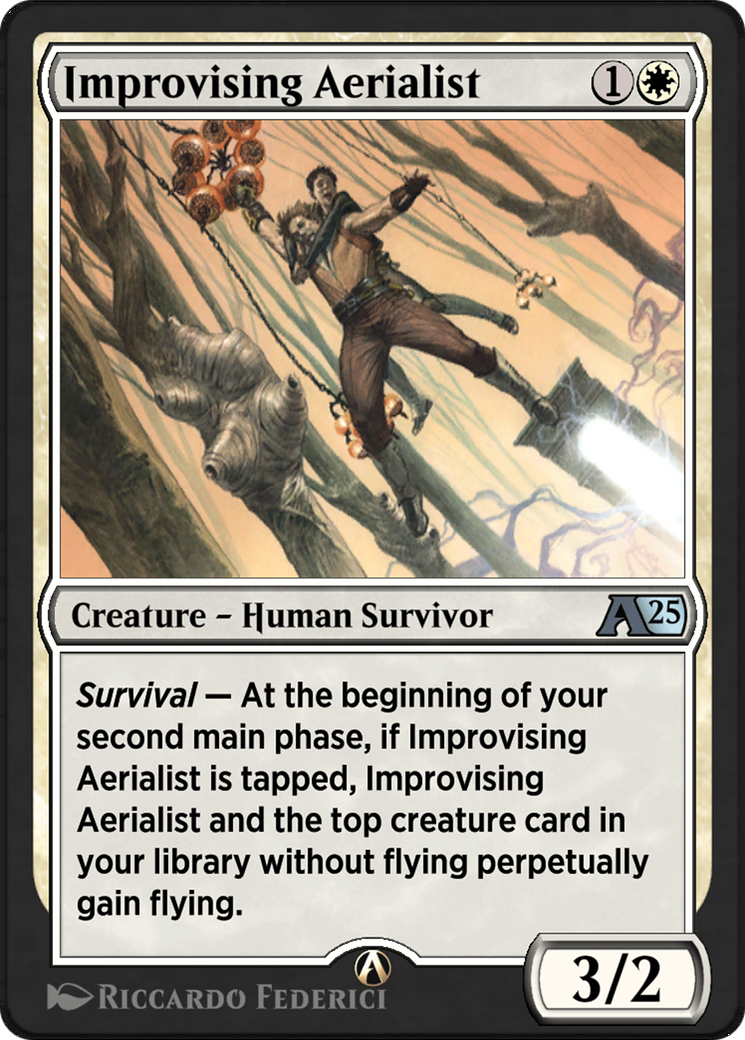 Improvising Aerialist Card Image