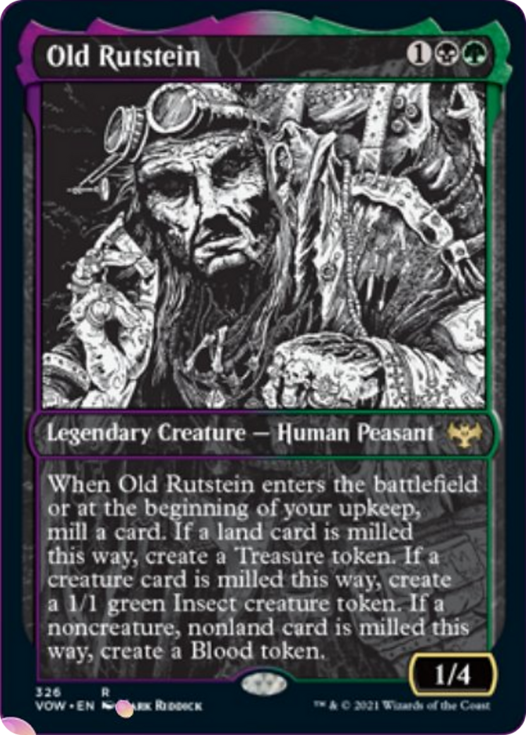 Old Rutstein Card Image