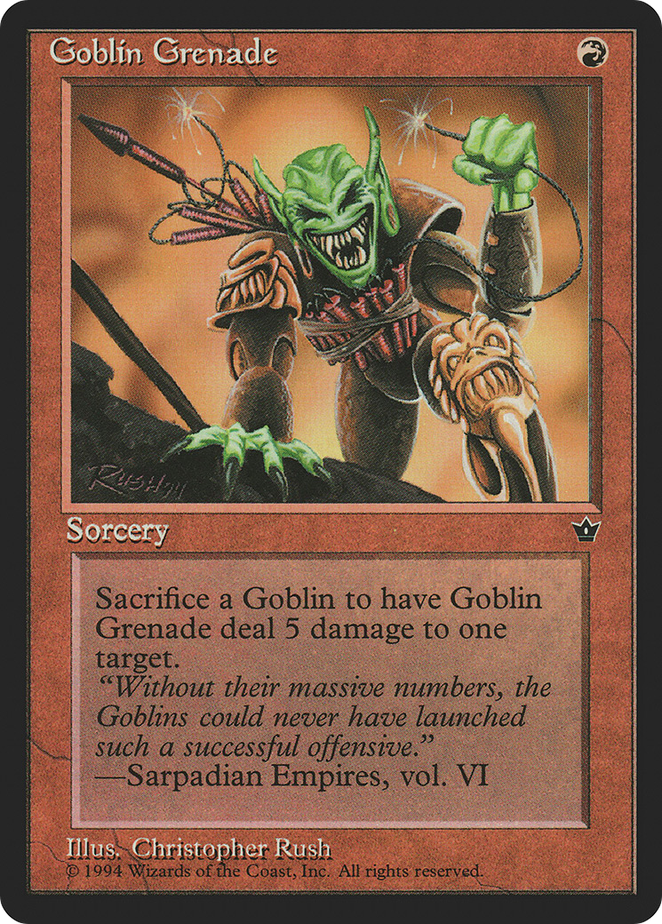 Goblin Grenade Card Image