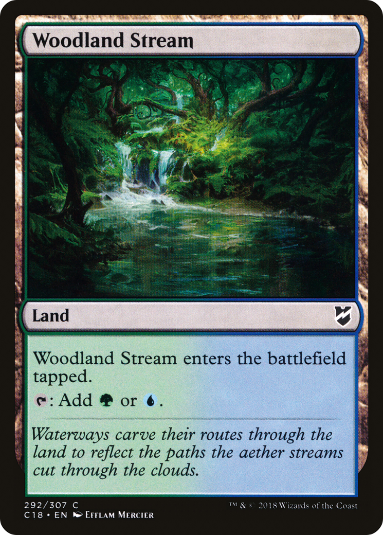 Woodland Stream Card Image