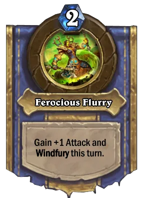 Ferocious Flurry Card Image