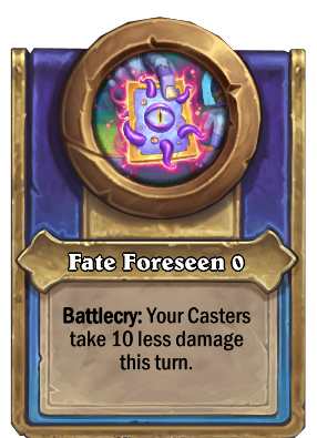 Fate Foreseen {0} Card Image