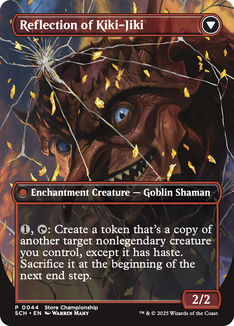 Fable of the Mirror-Breaker // Reflection of Kiki-Jiki Card Image