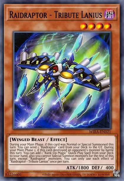 Raidraptor - Tribute Lanius Card Image