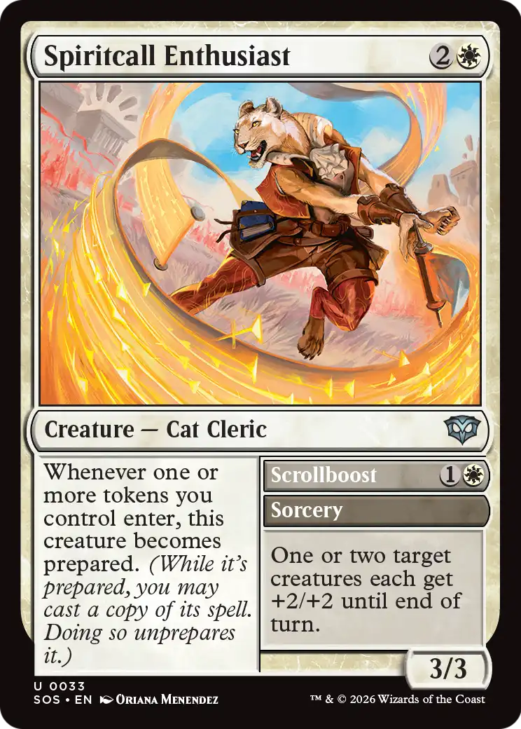 Scrollboost Magic: The Gathering card