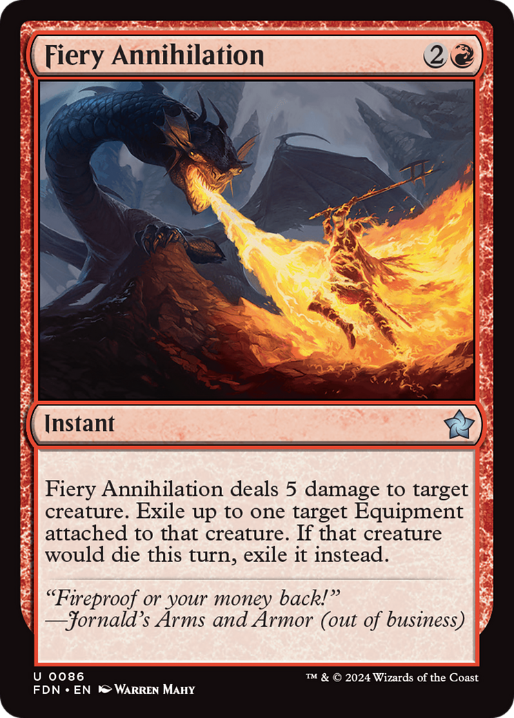 Fiery Annihilation Card Image