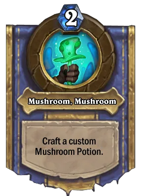 Mushroom, Mushroom Card Image