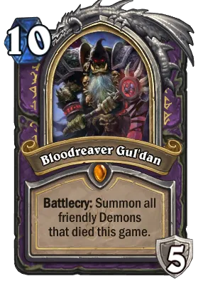 Bloodreaver Gul'dan Card Image