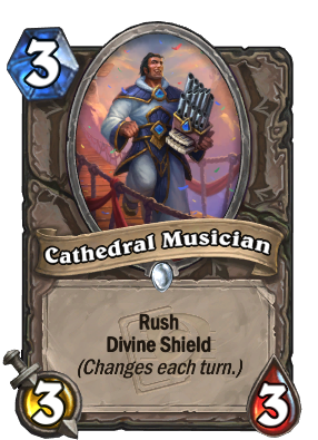 Cathedral Musician Card Image
