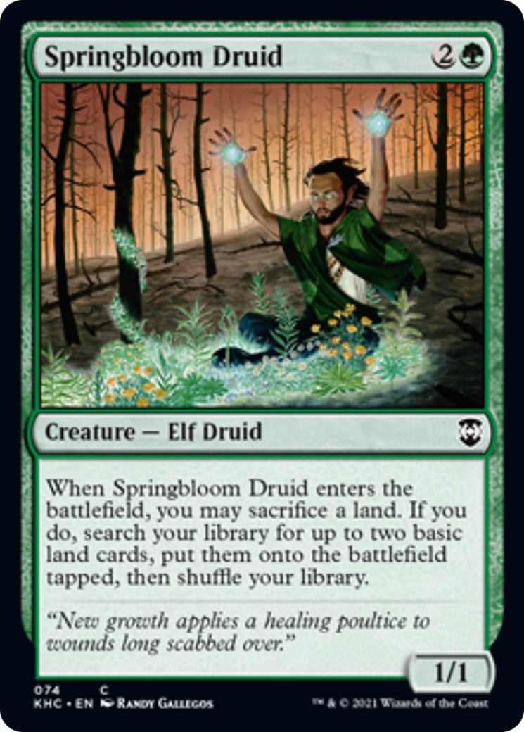 Springbloom Druid Card Image