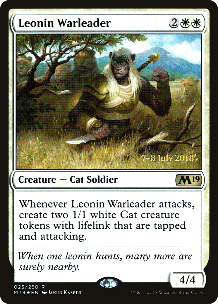 Leonin Warleader Card Image