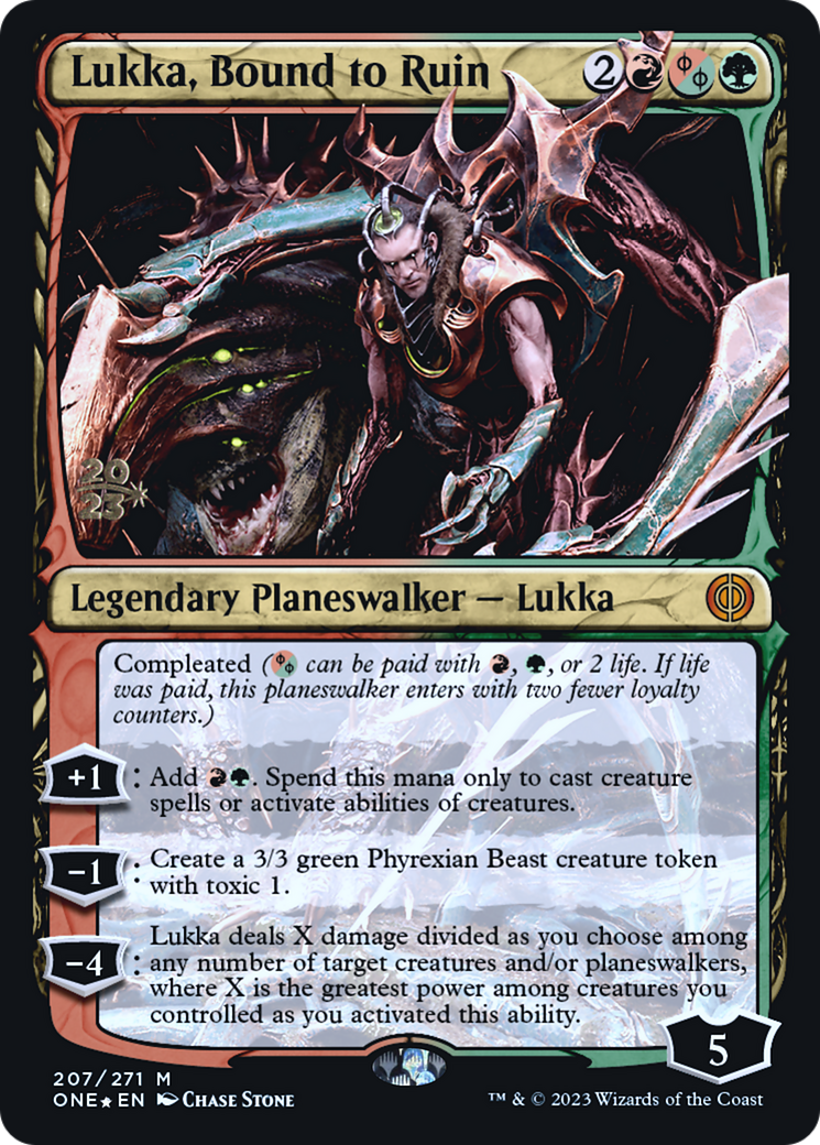 Lukka, Bound to Ruin Card Image