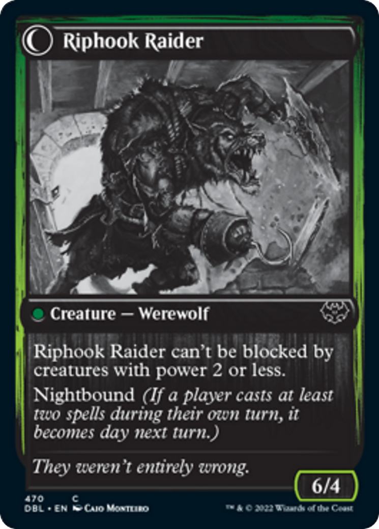 Hookhand Mariner // Riphook Raider Card Image