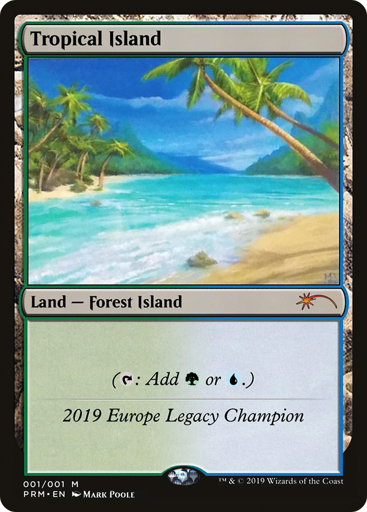 Tropical Island Card Image