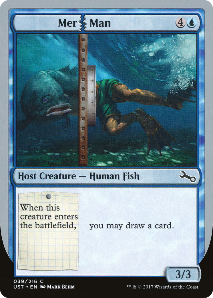 Mer Man Card Image