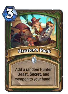 Hunter's Pack Card Image