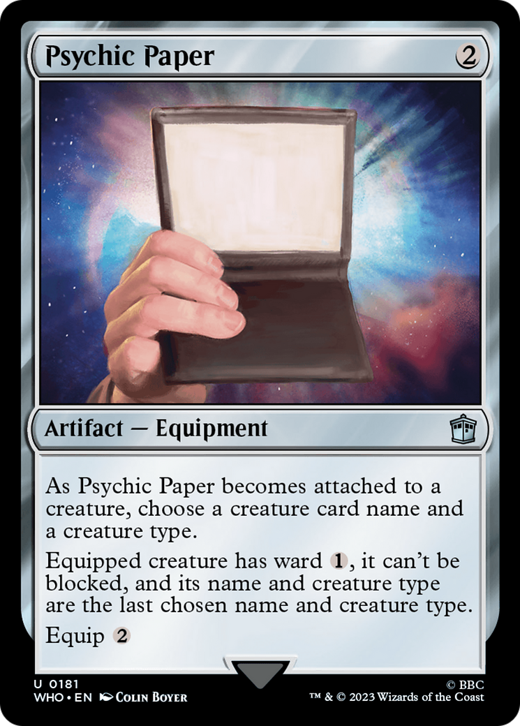 Psychic Paper Card Image