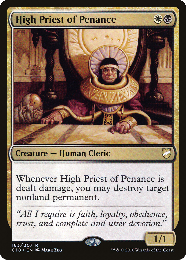 High Priest of Penance Card Image