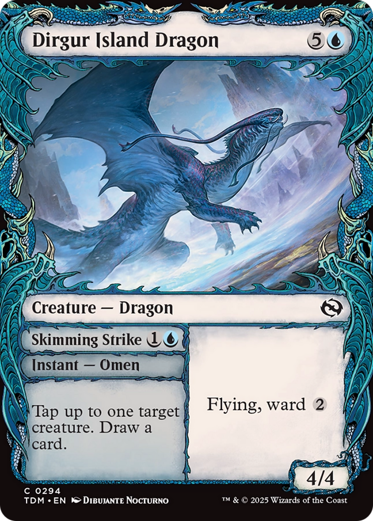Dirgur Island Dragon // Skimming Strike Card Image