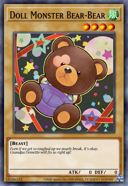 Doll Monster Bear-Bear Card Image