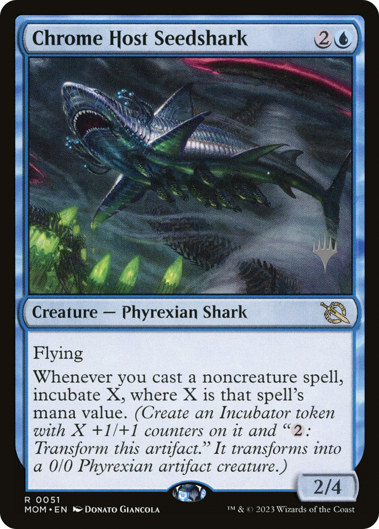 Chrome Host Seedshark Card Image