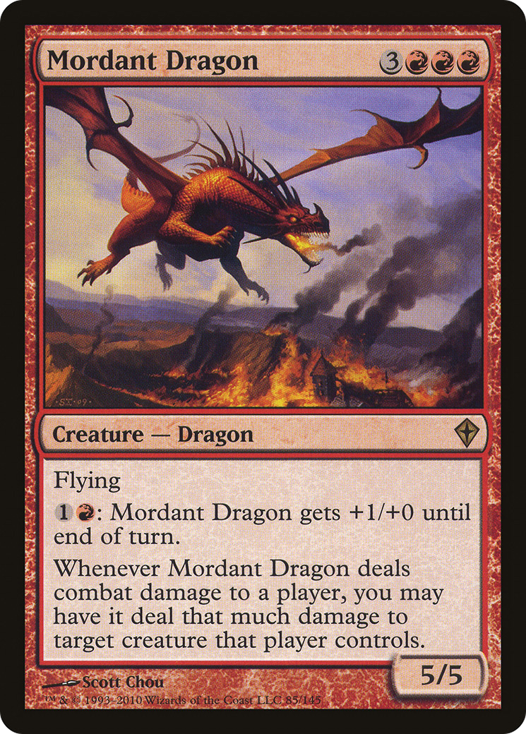 Mordant Dragon Card Image