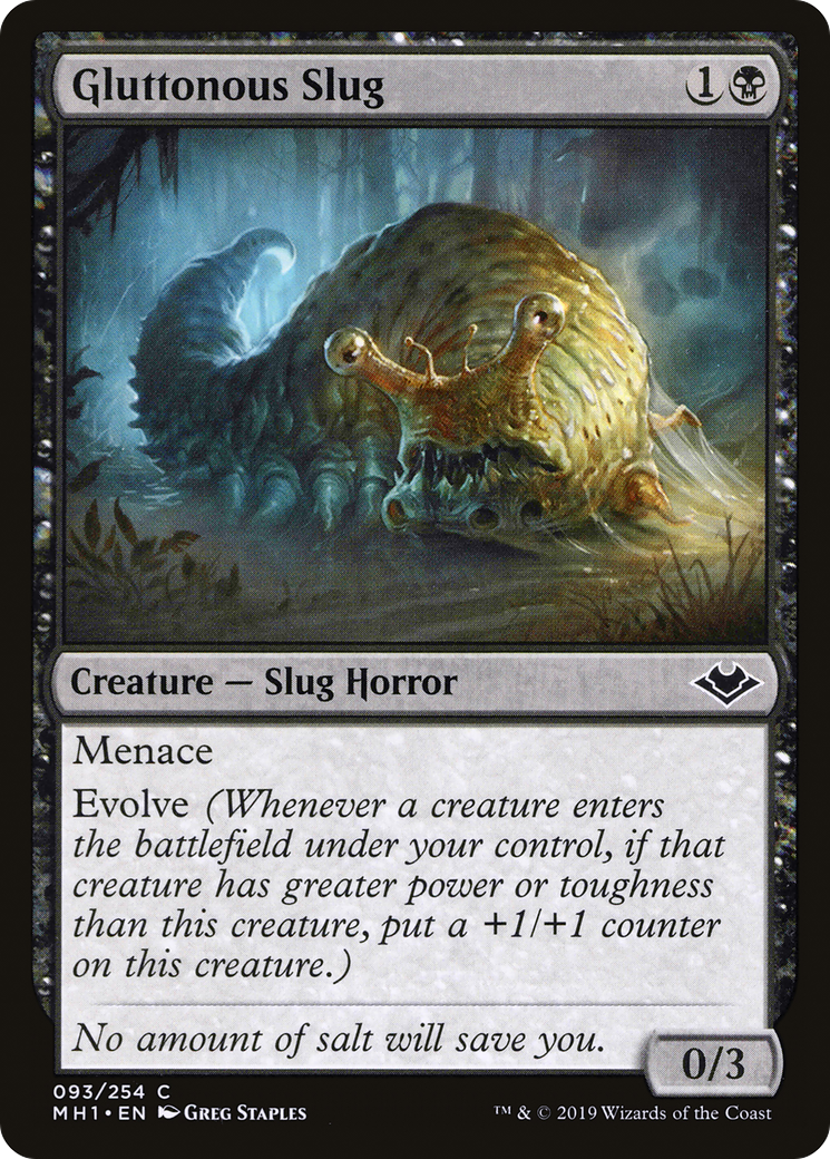 Gluttonous Slug Card Image