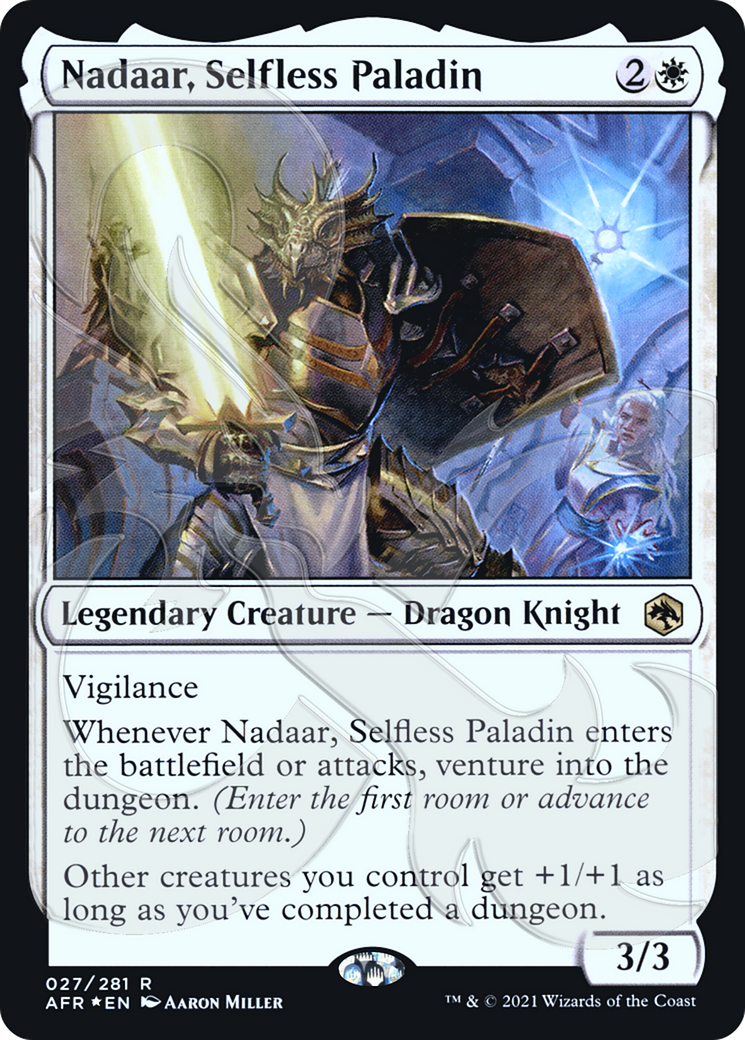 Nadaar, Selfless Paladin Card Image