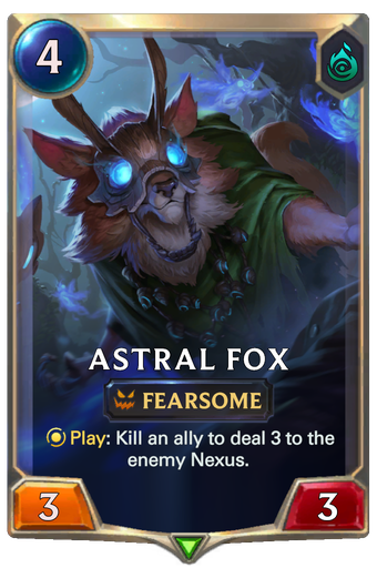 Astral Fox Card Image