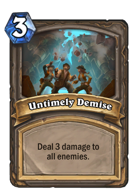Untimely Demise Card Image