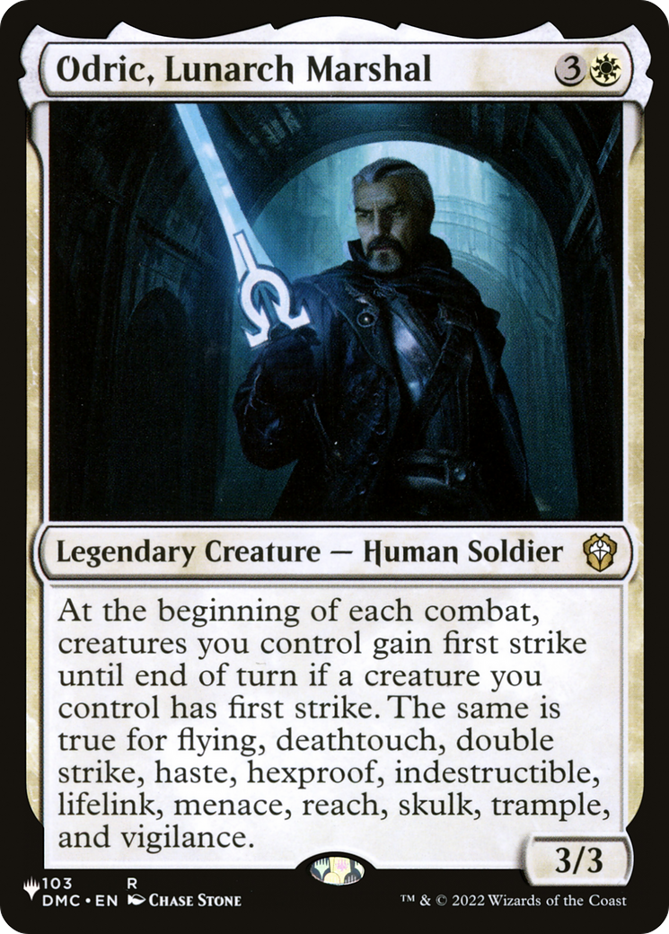 Odric, Lunarch Marshal Card Image