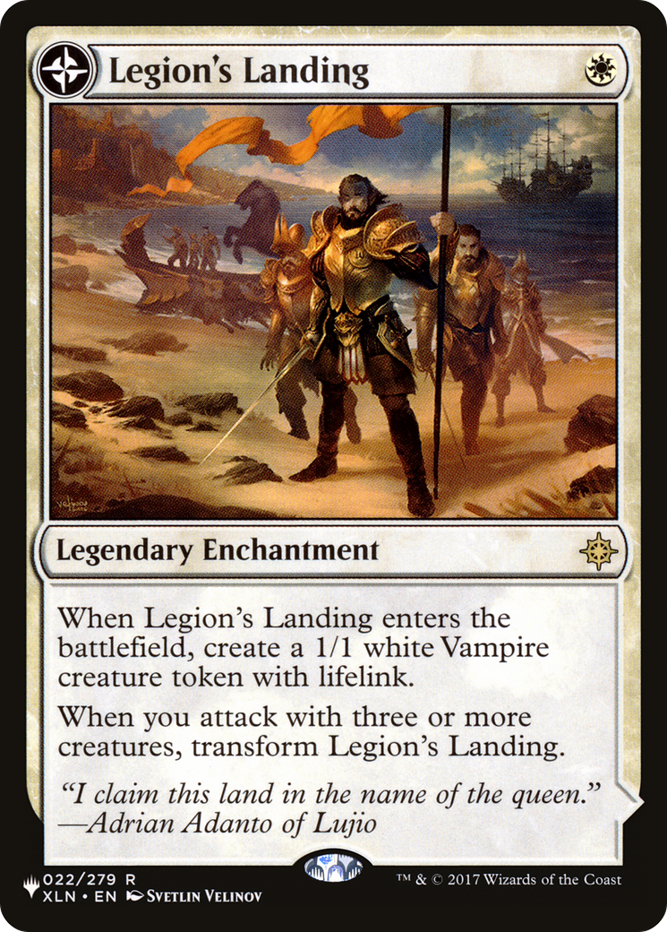 Legion's Landing // Adanto, the First Fort Card Image