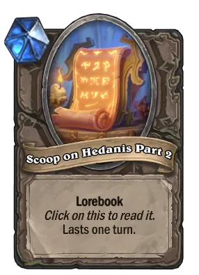 Scoop on Hedanis Part 2 Card Image