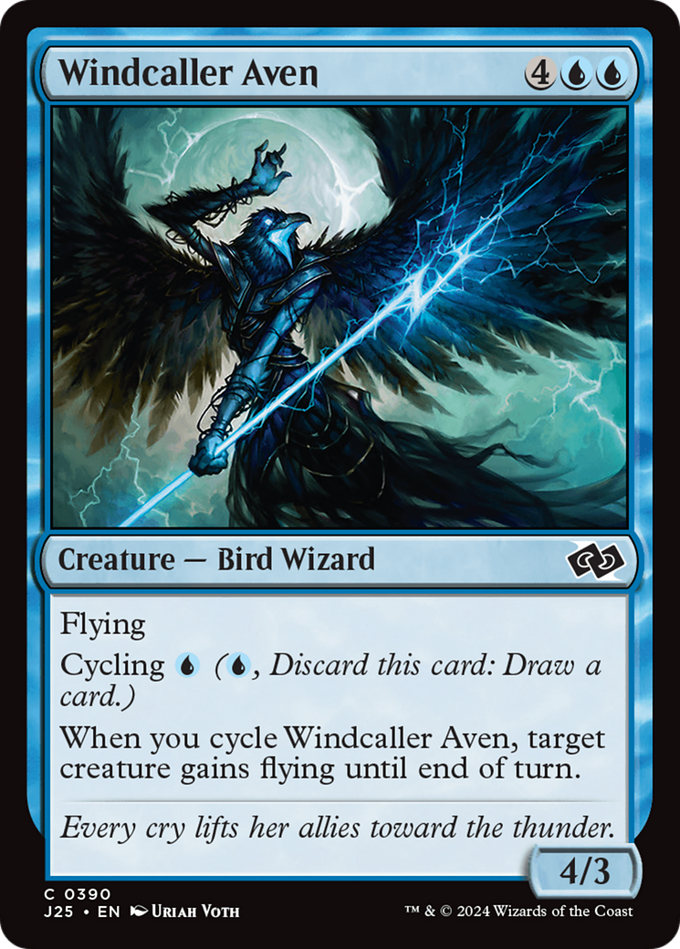 Windcaller Aven Card Image