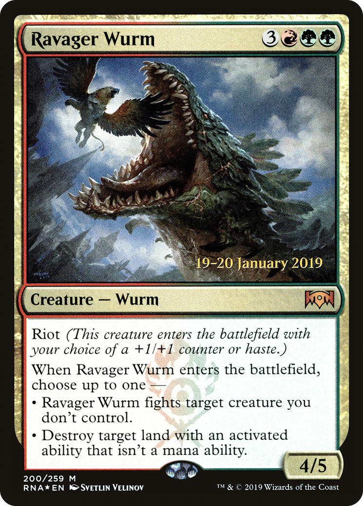 Ravager Wurm Card Image