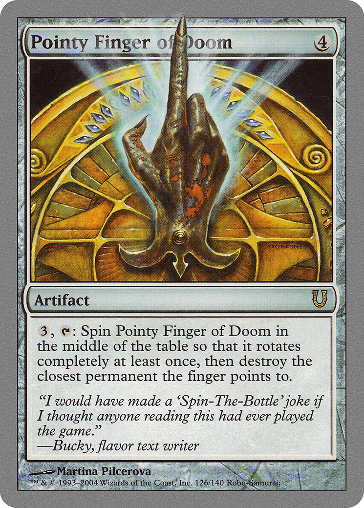 Pointy Finger of Doom Card Image