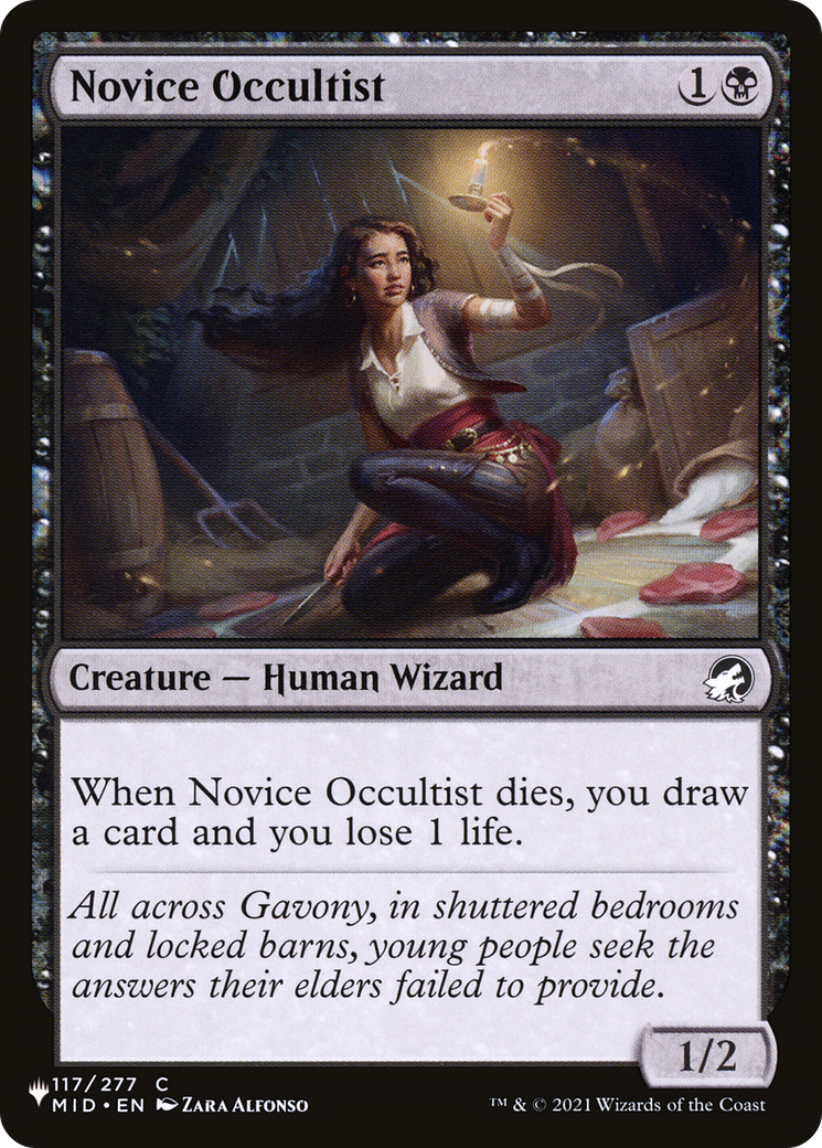 Novice Occultist Card Image