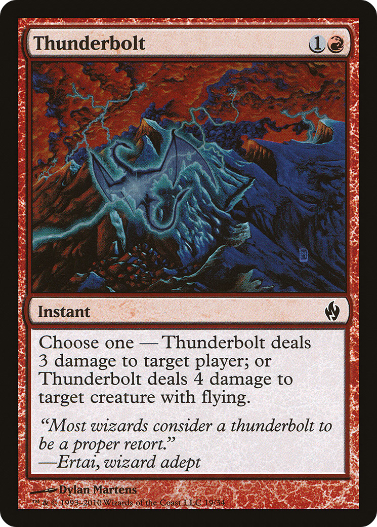 Thunderbolt Card Image