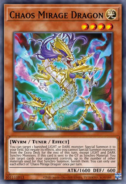 Chaos Mirage Dragon Card Image