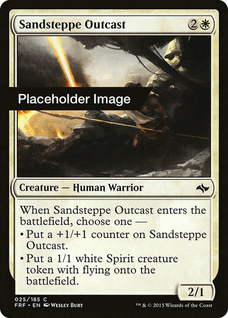 Sandsteppe Outcast Card Image