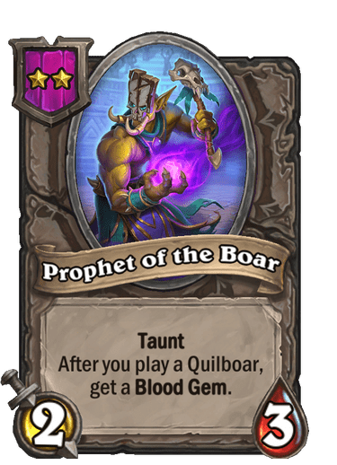 Prophet of the Boar Card Image