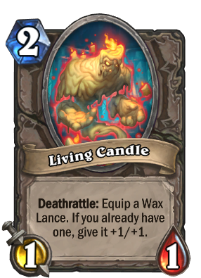 Living Candle Card Image