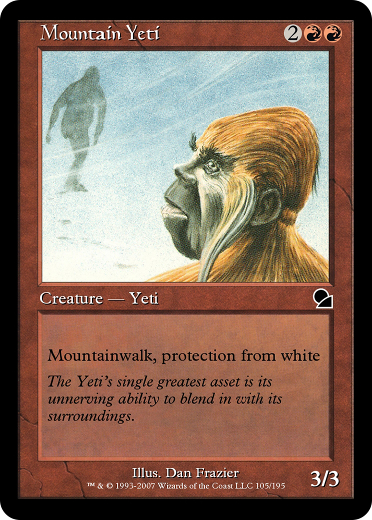 Mountain Yeti Card Image