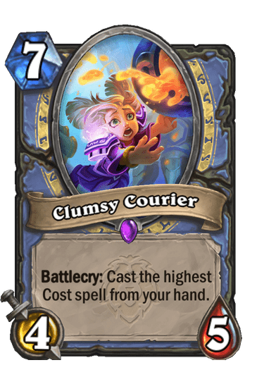 Clumsy Courier Card Image