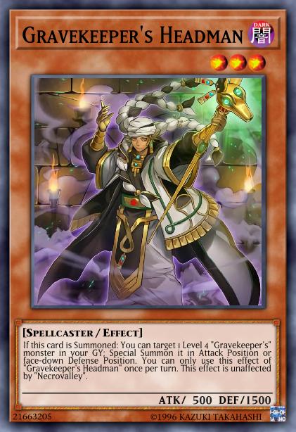 Gravekeeper's Headman Card Image